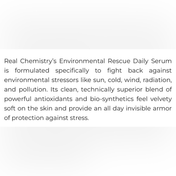 Real Chemistry Environmental Rescue Essential Daily Serum - Picture 3 of 10